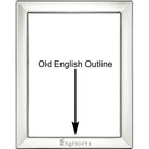 Cunill Castell Non-Tarnish Sterling Silver 5x7 Picture Frame — additional view