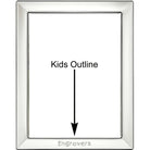 Cunill Castell Non-Tarnish Sterling Silver 5x7 Picture Frame — additional view