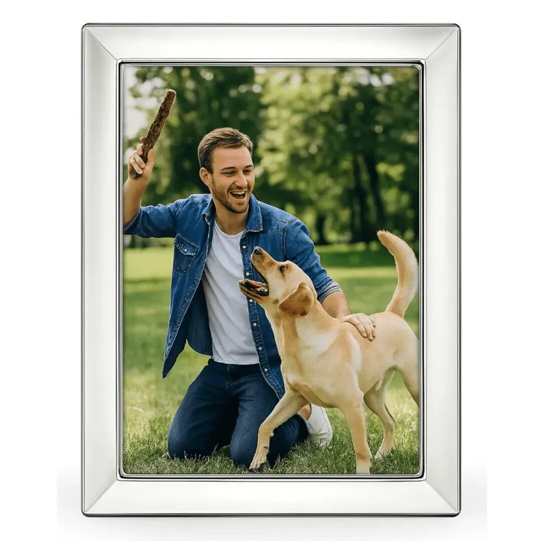 Cunill Castell Non-Tarnish Sterling Silver 5x7 Picture Frame — additional view