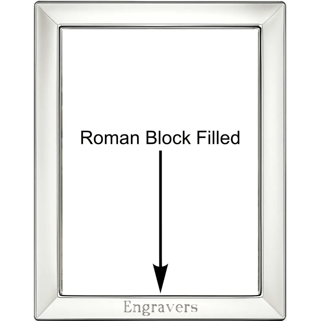 Cunill Castell Non-Tarnish Sterling Silver 5x7 Picture Frame — additional view