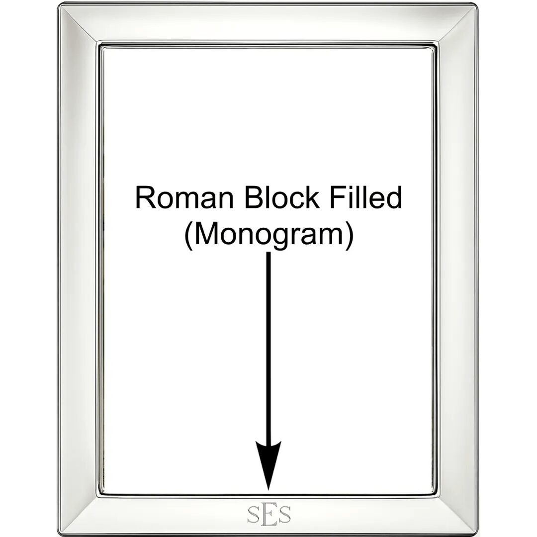 Cunill Castell Non-Tarnish Sterling Silver 5x7 Picture Frame — additional view