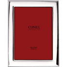Cunill Classic Plain Non-Tarnish Silverplated 8x10 Picture Frame, silver plated picture frame, on a white background