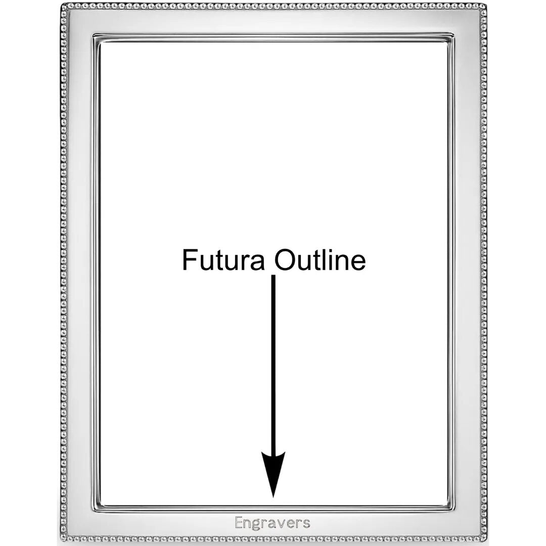 Cunill 'Contemporary Bead' 4x6 Non-Tarnish Sterling Silver Picture Frame — additional view