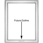 Cunill 'Contemporary Bead' 4x6 Non-Tarnish Sterling Silver Picture Frame — additional view