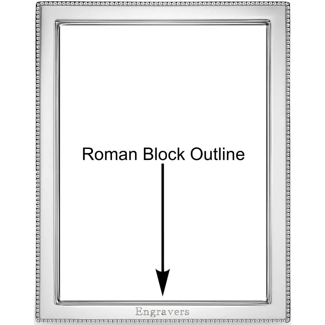 Cunill 'Contemporary Bead' 4x6 Non-Tarnish Sterling Silver Picture Frame — additional view