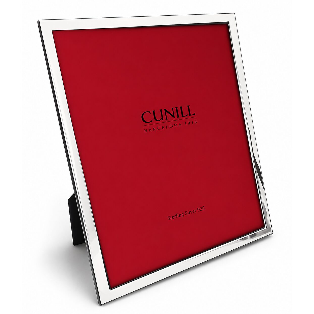 Cunill Contemporary Non-Tarnish Sterling Silver 11x14 Picture Frame, sterling silver picture frame, on a white background