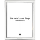 Cunill 'Contemporary Plain' 5x7 Non-Tarnish Sterling Silver Picture Frame — additional view