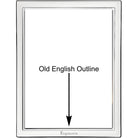 Cunill 'Contemporary Plain' 5x7 Non-Tarnish Sterling Silver Picture Frame — additional view