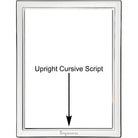 Cunill 'Contemporary Plain' 8x10 Non-Tarnish Sterling Silver Picture Frame — additional view