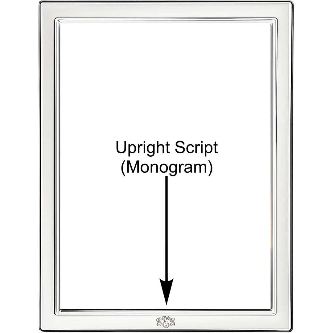 Cunill 'Contemporary Plain' 8x10 Non-Tarnish Sterling Silver Picture Frame — additional view