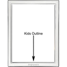 Cunill 'Contemporary Plain' 8x10 Non-Tarnish Sterling Silver Picture Frame — additional view