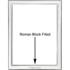 Cunill 'Contemporary Plain' 8x10 Non-Tarnish Sterling Silver Picture Frame — additional view