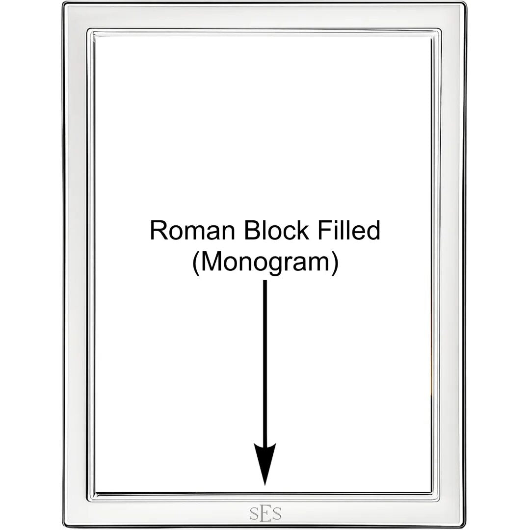 Cunill 'Contemporary Plain' 8x10 Non-Tarnish Sterling Silver Picture Frame — additional view
