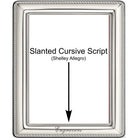 Cunill 'Cord' 4x6 Non-Tarnish Sterling Silver Picture Frame — additional view