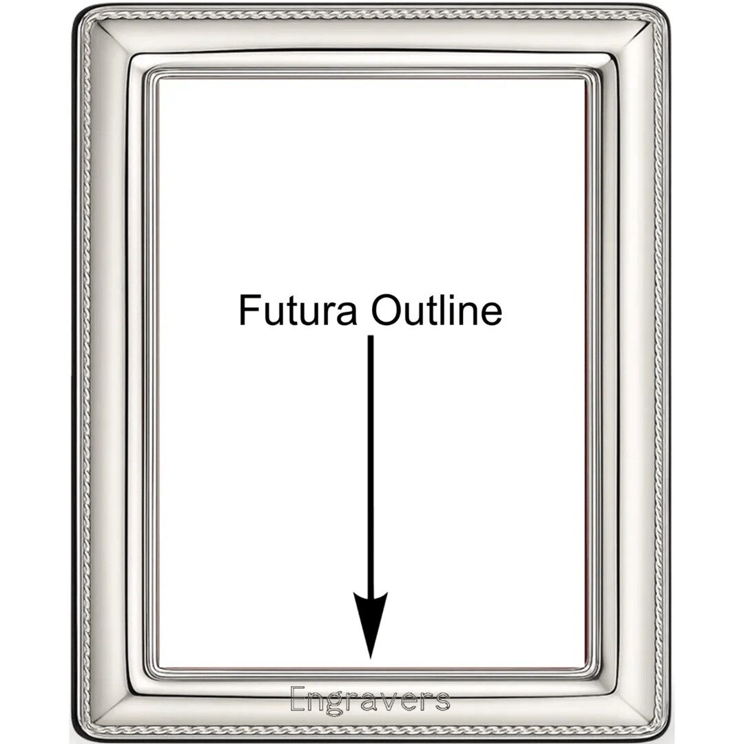 Cunill 'Cord' 4x6 Non-Tarnish Sterling Silver Picture Frame — additional view