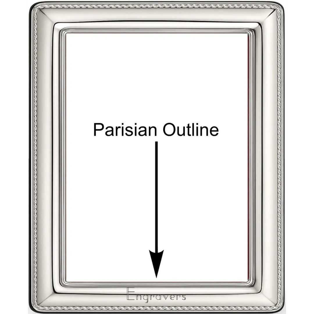 Cunill 'Cord' 4x6 Non-Tarnish Sterling Silver Picture Frame — additional view