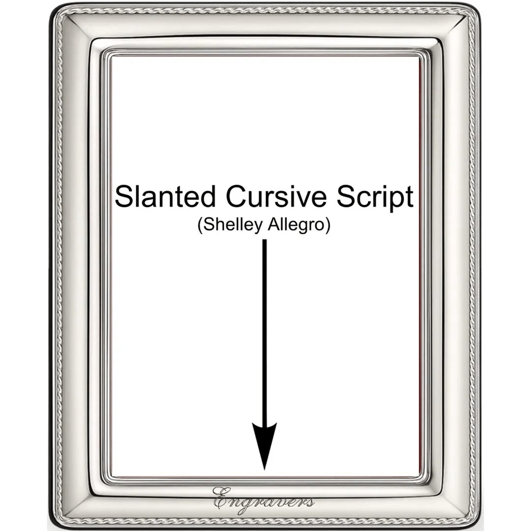 Cunill 'Cord' 5x7 Non-Tarnish Sterling Silver Picture Frame — additional view