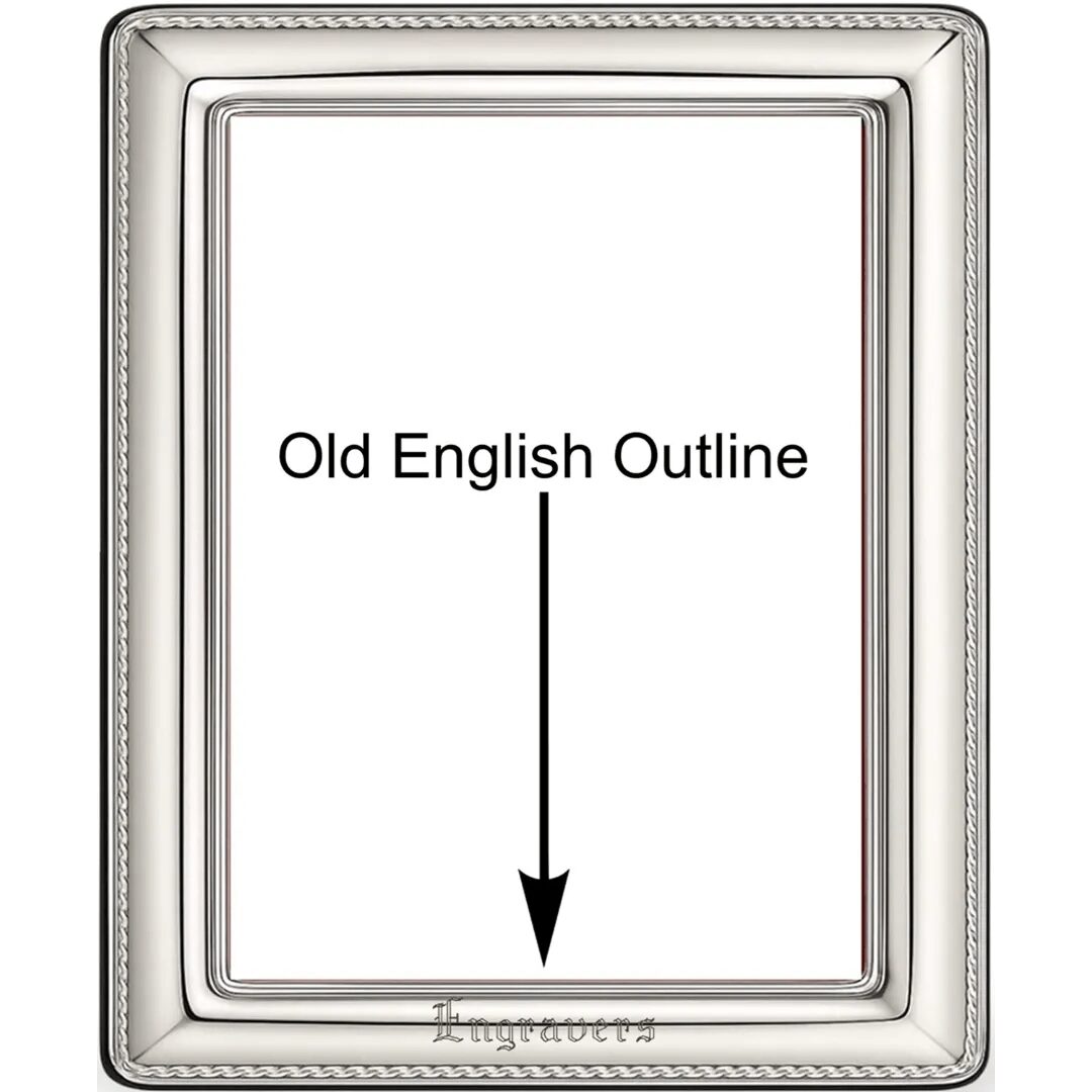 Cunill 'Cord' 5x7 Non-Tarnish Sterling Silver Picture Frame — additional view