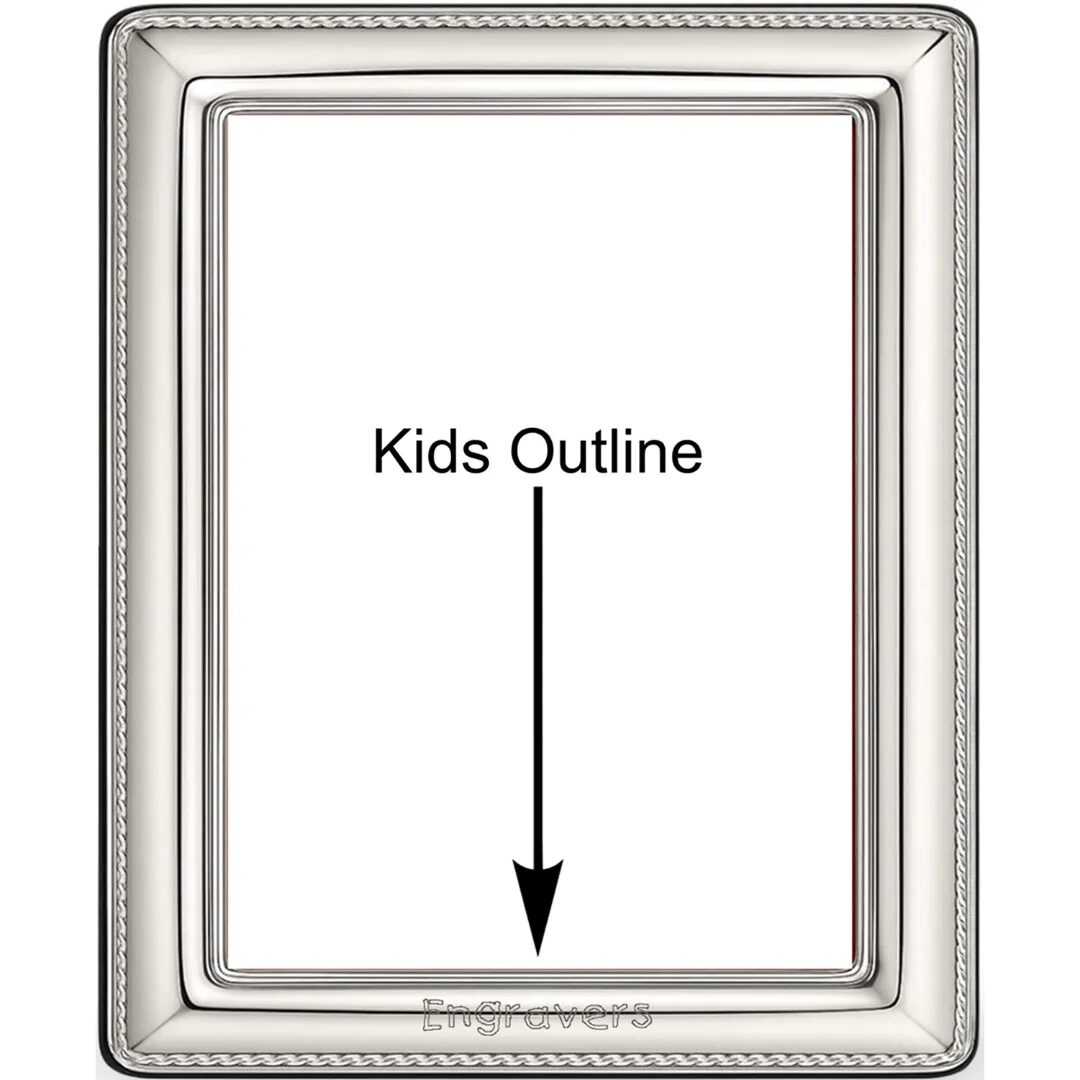Cunill 'Cord' 5x7 Non-Tarnish Sterling Silver Picture Frame — additional view