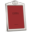 Cunill Sterling Silver 25th Anniversary 8x10 Picture Frame, sterling silver picture frame, on a white background