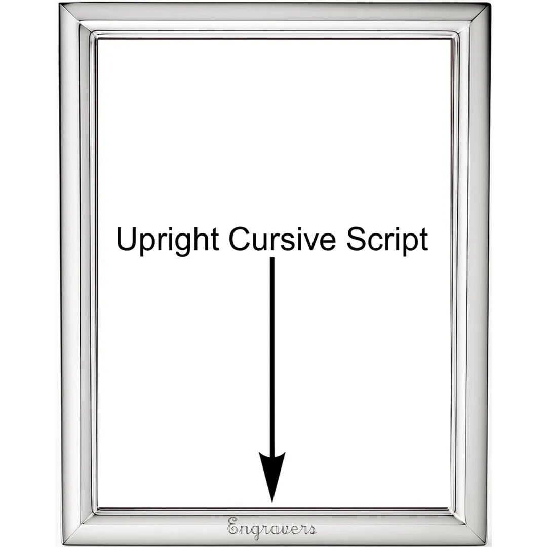 Cunill 'Danube' 4x6 Non-Tarnish Sterling Silver Picture Frame — additional view