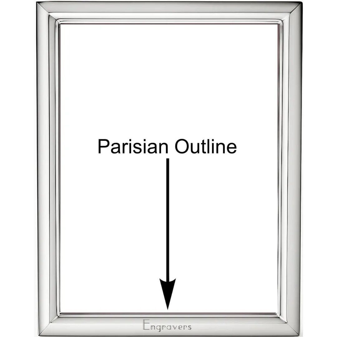 Cunill 'Danube' 4x6 Non-Tarnish Sterling Silver Picture Frame — additional view