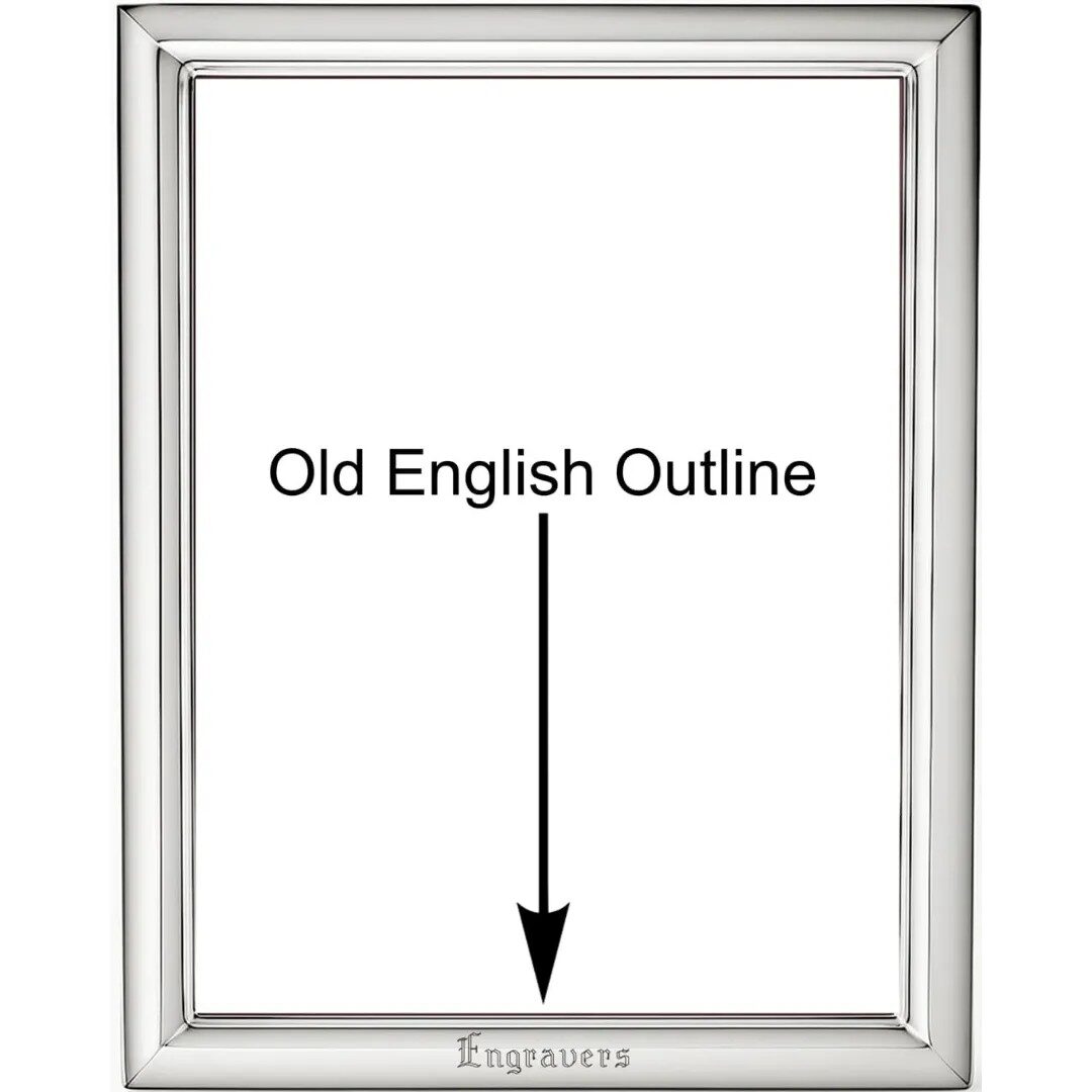 Cunill 'Danube' 4x6 Non-Tarnish Sterling Silver Picture Frame — additional view