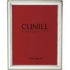 Cunill 'Danube' 4x6 Non-Tarnish Sterling Silver Picture Frame, sterling silver picture frame, on a white background