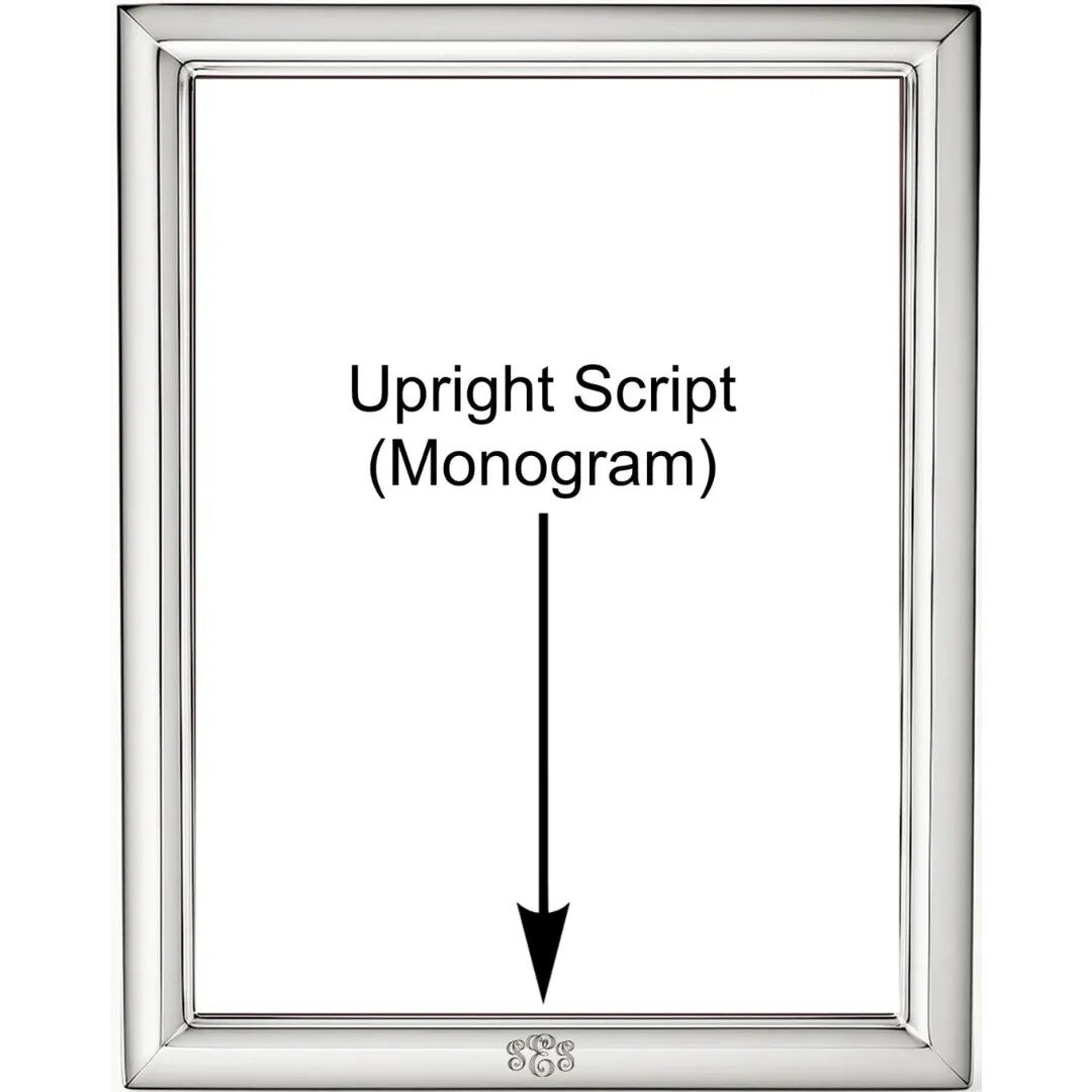 Cunill 'Danube' 5x7 Non-Tarnish Sterling Silver Picture Frame — additional view