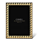 Cunill 'Diamonds' 8x10 Gold Plated Picture Frame, 24k gold plated picture frame, on a white background