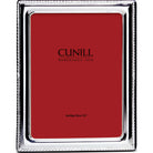 Cunill Elegance Sterling Silver 5x7 Picture Frame, sterling silver picture frame, on a white background