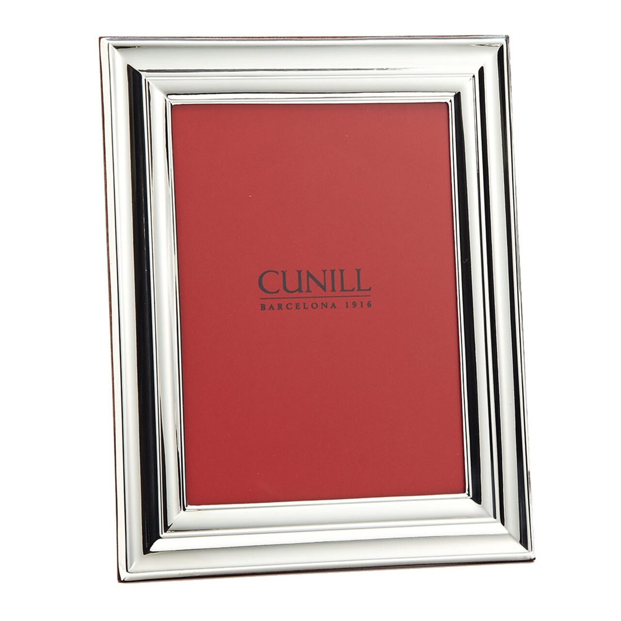 Cunill 'Empire' 4x6 Non-Tarnish Sterling Silver Picture Frame, sterling silver picture frame, on a white background