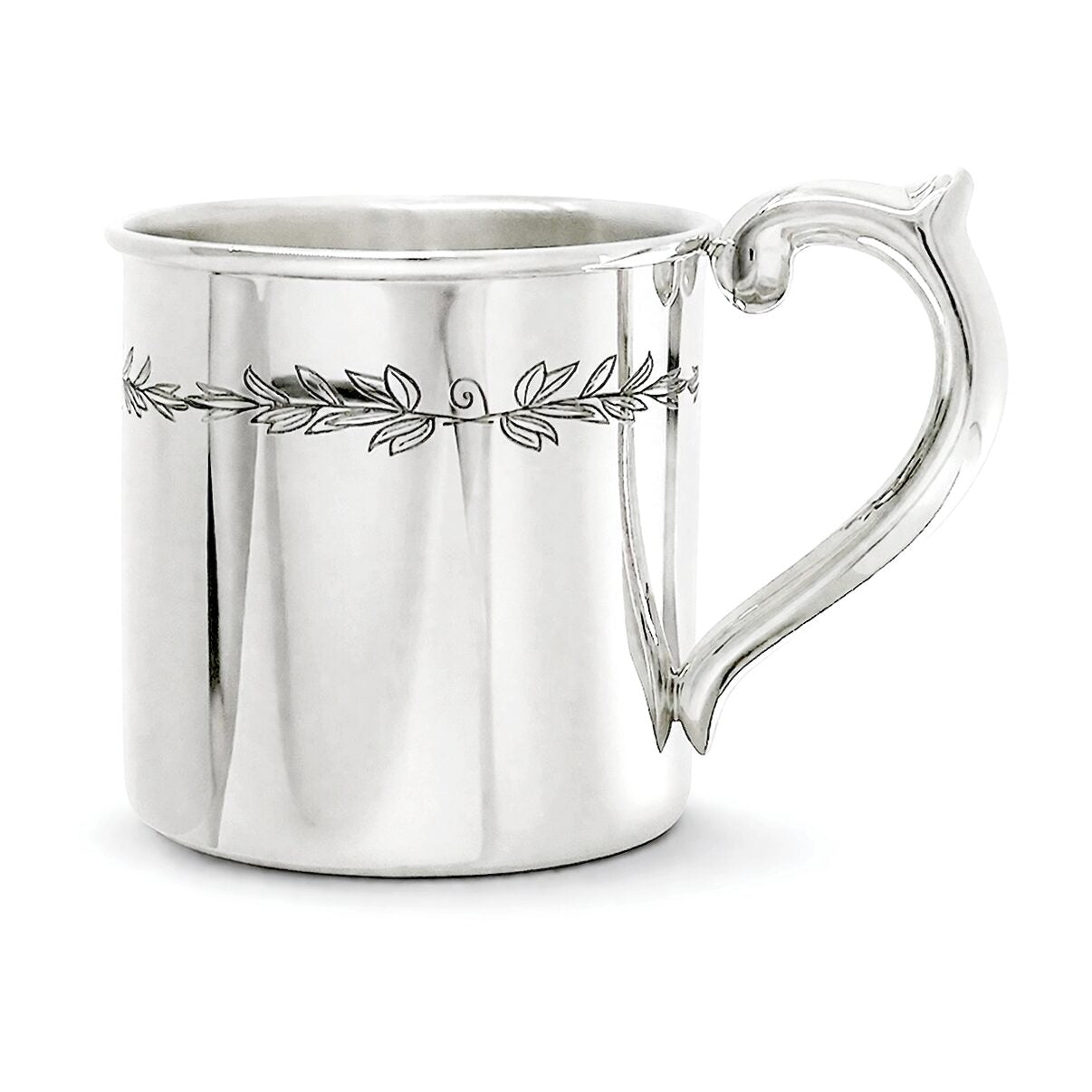 Cunill Floral Sterling Silver Baby Cup — additional view