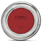 Cunill Galaxy Non-Tarnish 5" Round Sterling Silver Picture Frame, sterling silver picture frame, on a white background