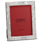Cunill 'Gator' 5x7 Non-Tarnish Sterling Silver Picture Frame, sterling silver picture frame, on a white background