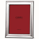 Cunill 'Grooves' 5x7 Non-Tarnish Sterling Silver Picture Frame, sterling silver picture frame, on a white background
