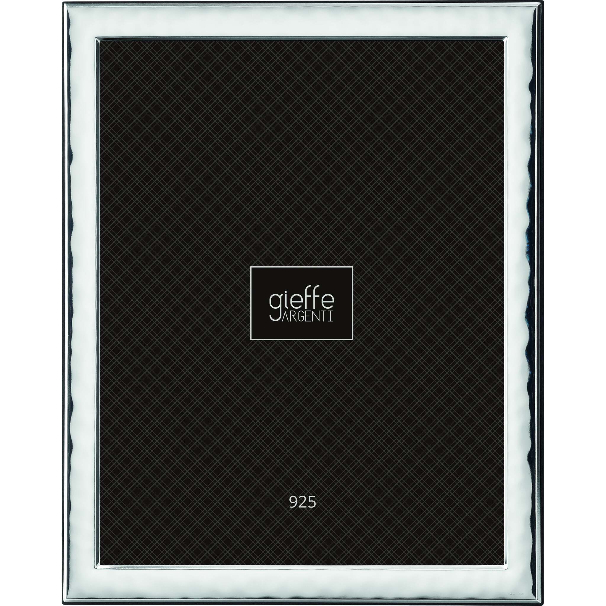 Cunill Hammered 4x6 Sterling Silver Frame, sterling silver picture frame, on a white background