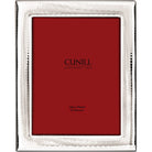 Cunill Hammered Non-Tarnish Silverplated 5x7 Picture Frame, silver plated picture frame, on a white background
