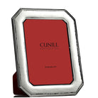 Cunill Hammered Octenniel Sterling Silver 5x7 Picture Frame, sterling silver picture frame, on a white background