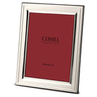 Cunill Hampton Sterling Silver 5x7 Picture Frame, sterling silver picture frame, on a white background