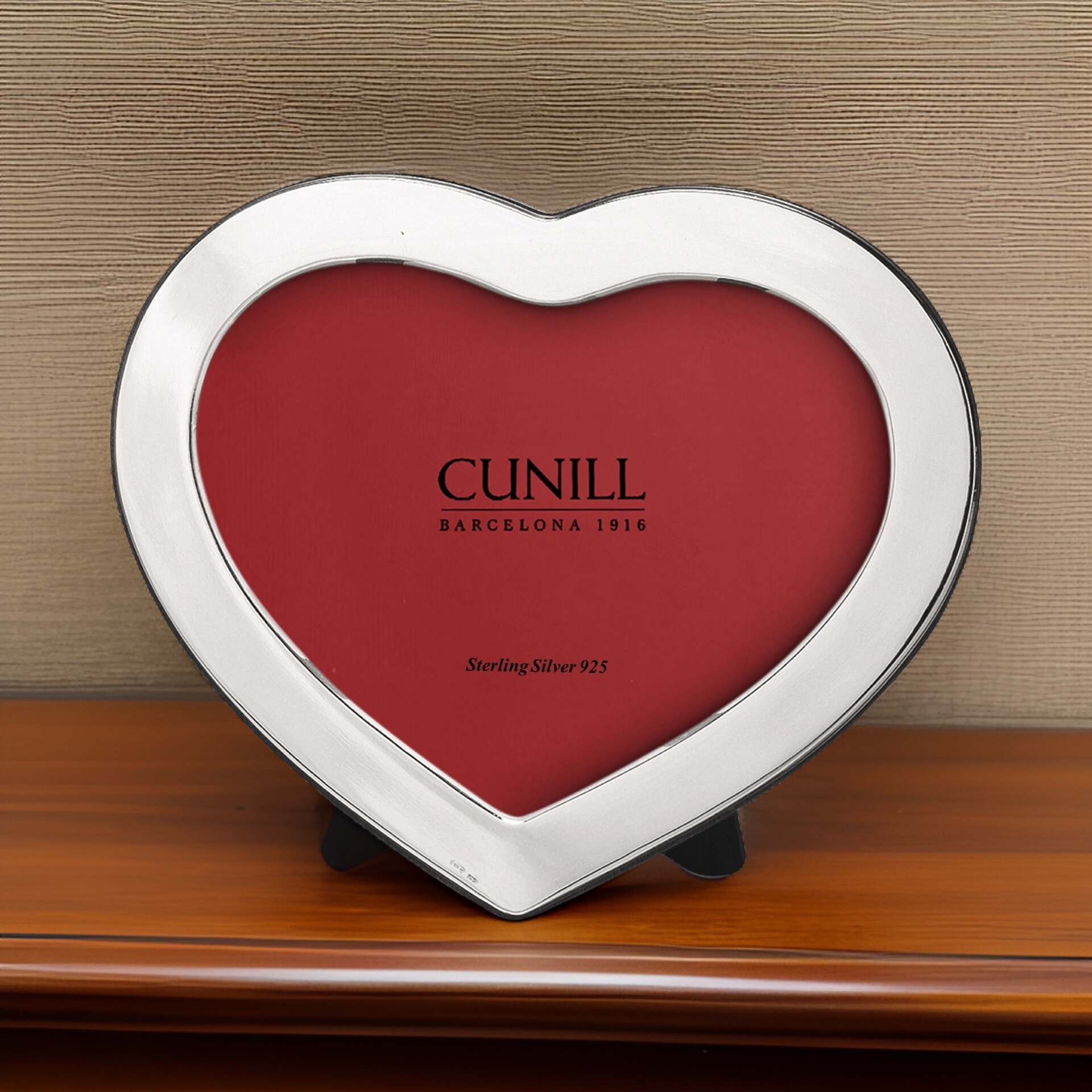 Cunill Heart 2x3 Sterling Silver Picture Frame — additional view