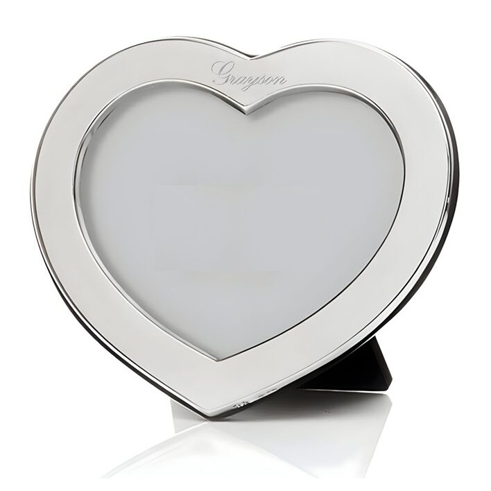 Cunill Heart 2x3 Sterling Silver Picture Frame — additional view