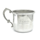 Cunill Heavy Mirror Finish Pewter Baby Cup — additional view