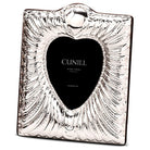 Cunill 'Imperial Heart' 1x2.5 Non-Tarnish Sterling Silver Picture Frame, sterling silver picture frame, on a white background