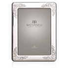 Cunill 'Incisa' 5x7 Sterling Silver Picture Frame, sterling silver picture frame, on a white background