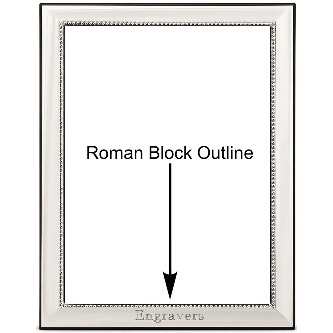 Cunill 'Isabella' 4x6 Non-Tarnish Sterling Silver Picture Frame — additional view