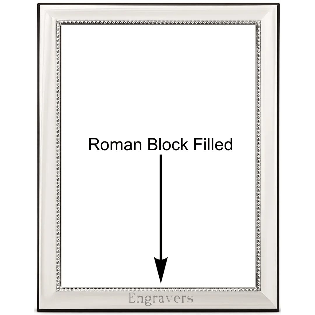 Cunill 'Isabella' 8x10 Non-Tarnish Sterling Silver Picture Frame — additional view