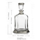 Cunill 'Italia' Pewter and Glass Decanter — additional view