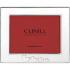 Cunill Just Ducky Sterling Silver 4x6 Picture Frame, sterling silver picture frame, on a white background