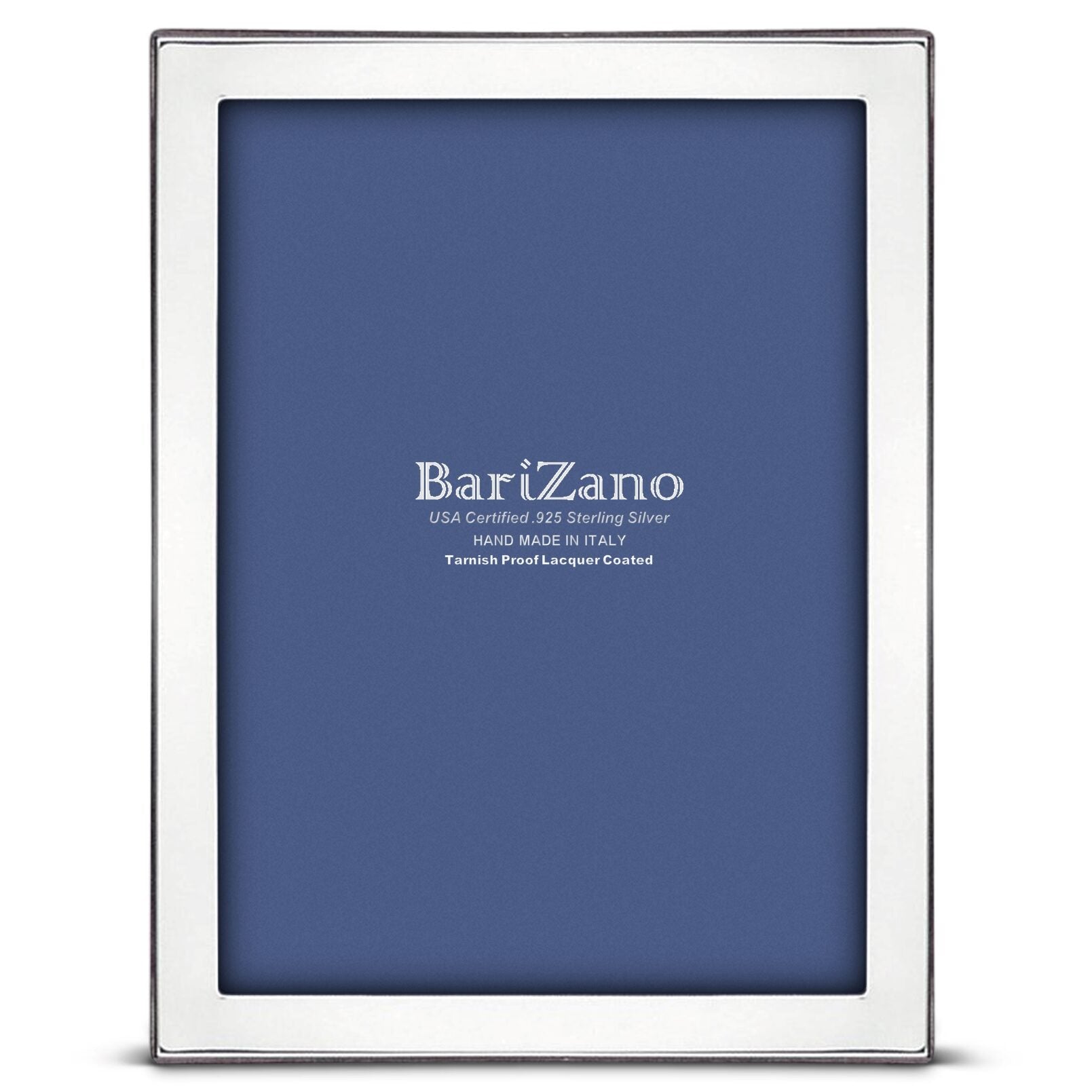 Cunill 'London' 5x7 Non-Tarnish 925 Sterling Silver Frame, sterling silver picture frame, on a white background
